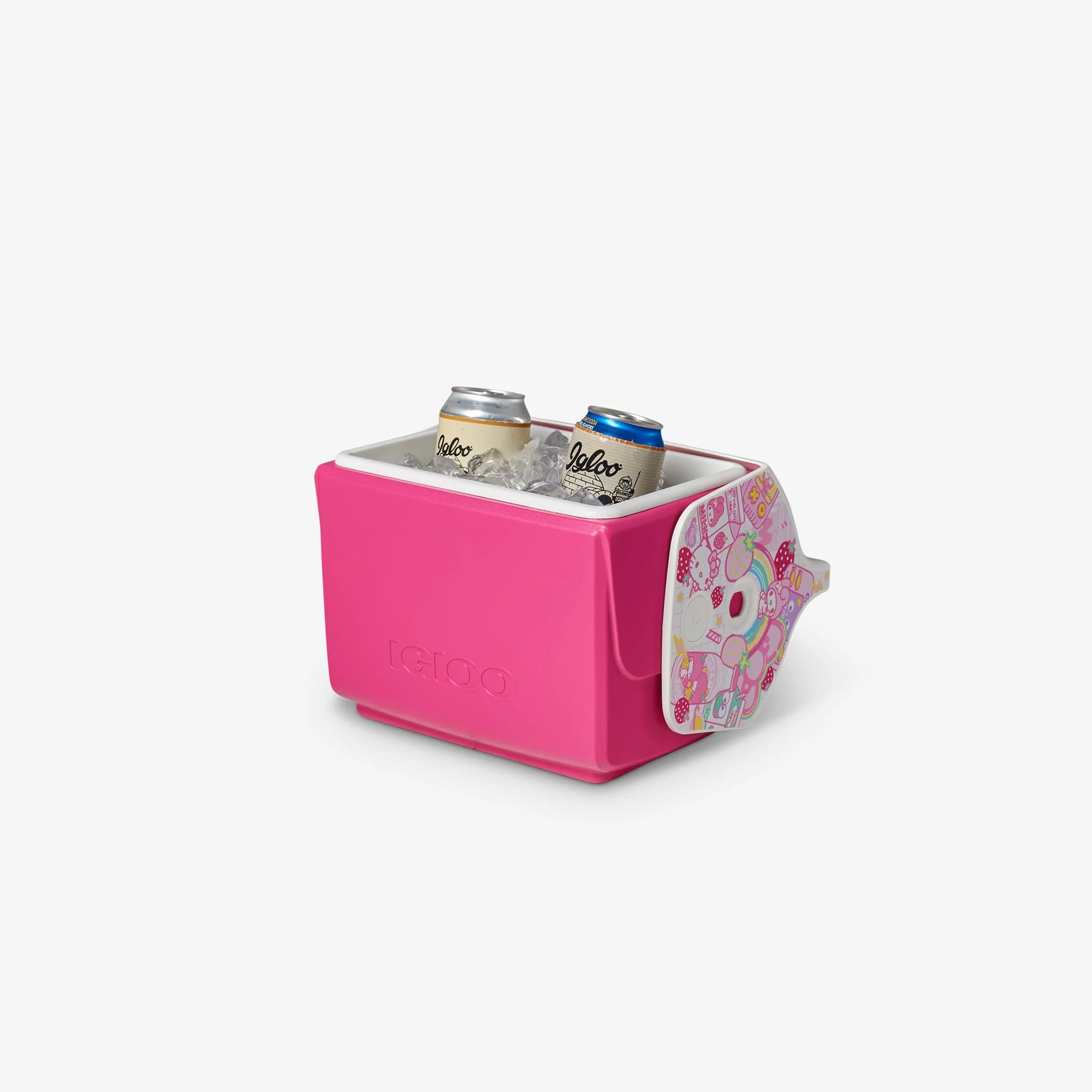 Igloo Personal Cooler Insulated Cooler Durable Cooler Hello Kitty? and Friends Strawberry Milk Little Playmate 7 Qt Cooler - Image 3