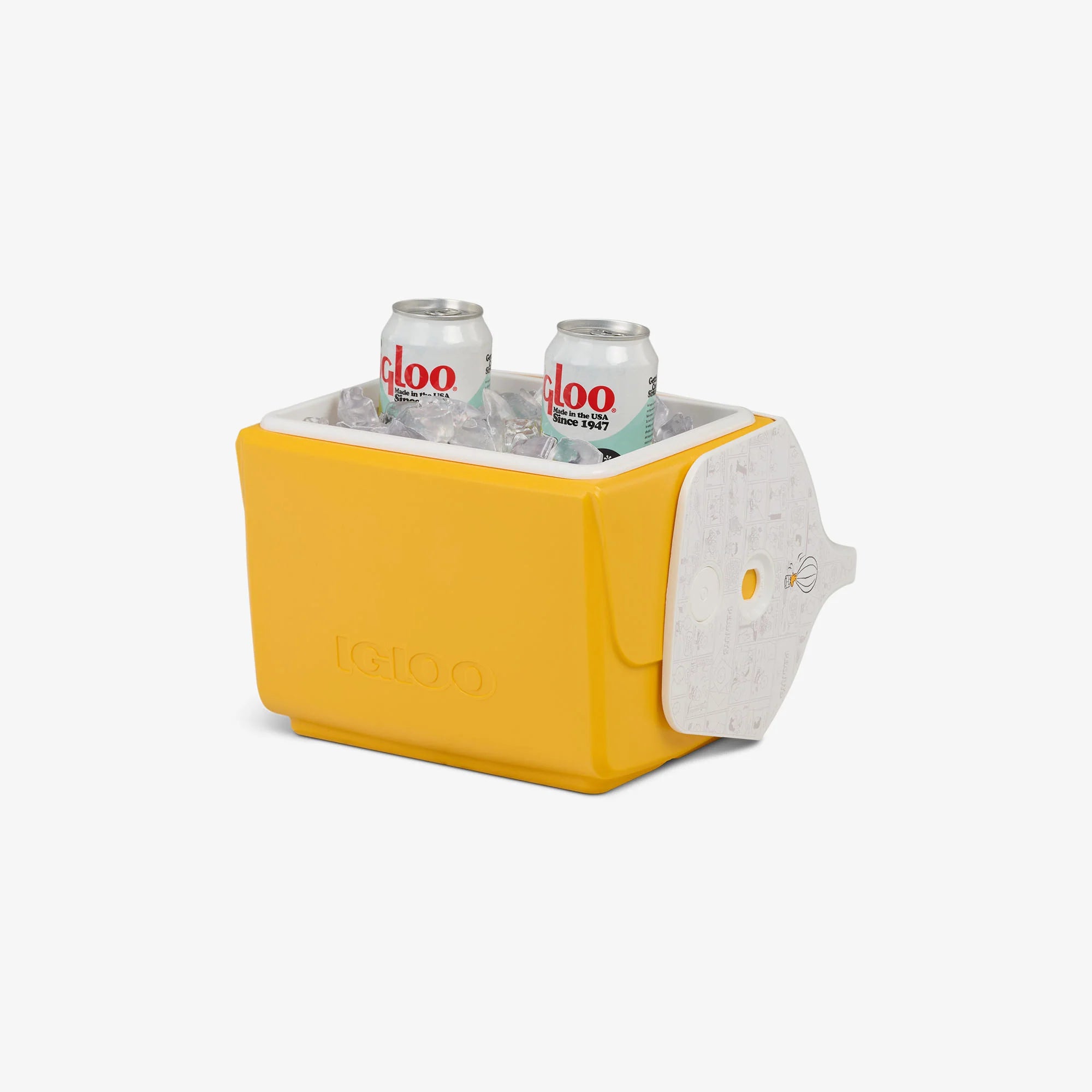 Igloo Personal Cooler Insulated Cooler Durable Cooler Peanuts 75th Anniversary Little Playmate 7 Qt Cooler - Image 3