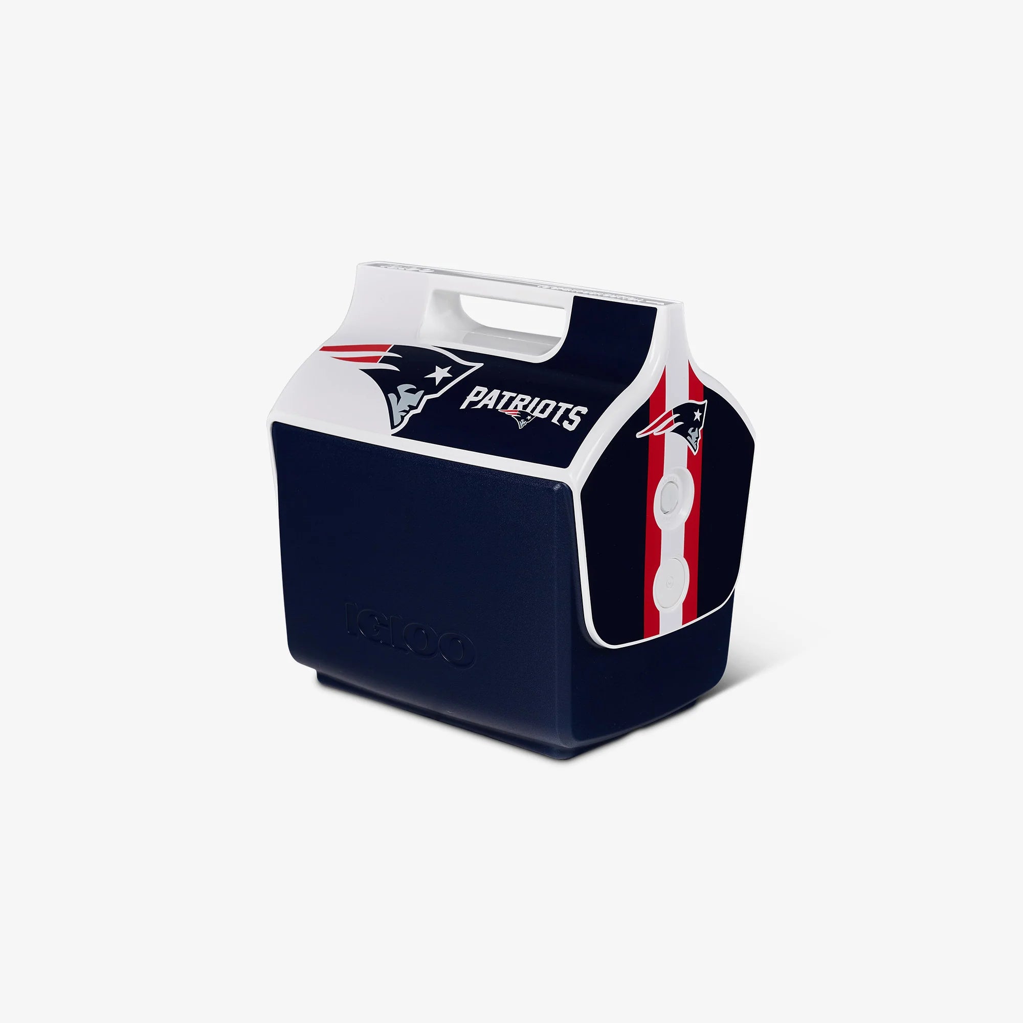 Igloo Personal Cooler Insulated Cooler Durable Cooler New England Patriots Little Playmate 7 Qt Cooler - Image 2