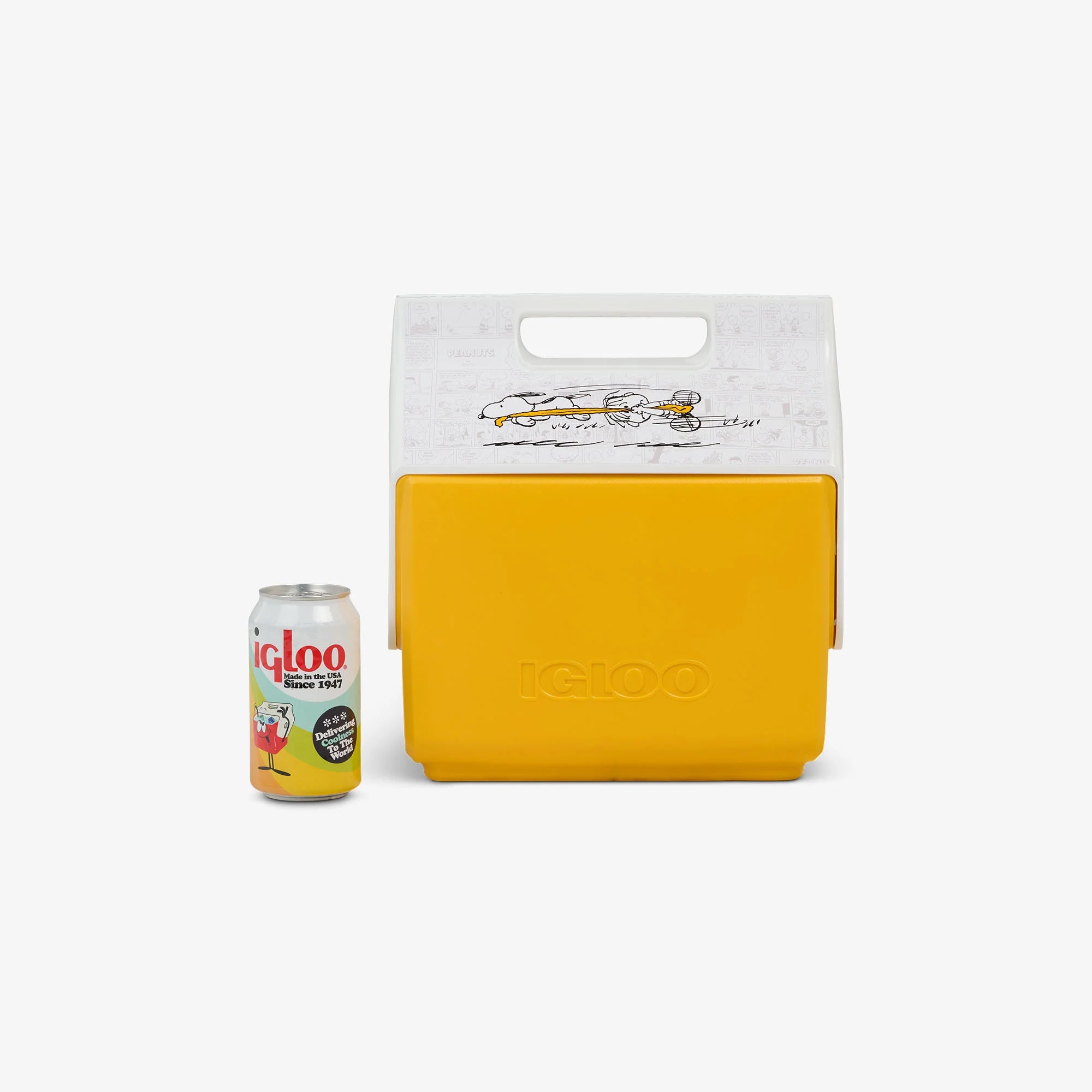 Igloo Personal Cooler Insulated Cooler Durable Cooler Peanuts 75th Anniversary Little Playmate 7 Qt Cooler - Image 5