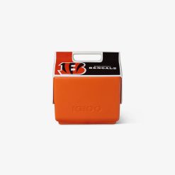 Igloo Personal Cooler Insulated Cooler Durable Cooler Cincinnati Bengals Little Playmate 7 Qt Cooler