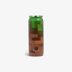 Igloo Insulated Cooler Durable Cooler Minecraft Grass Block 16 Oz Can