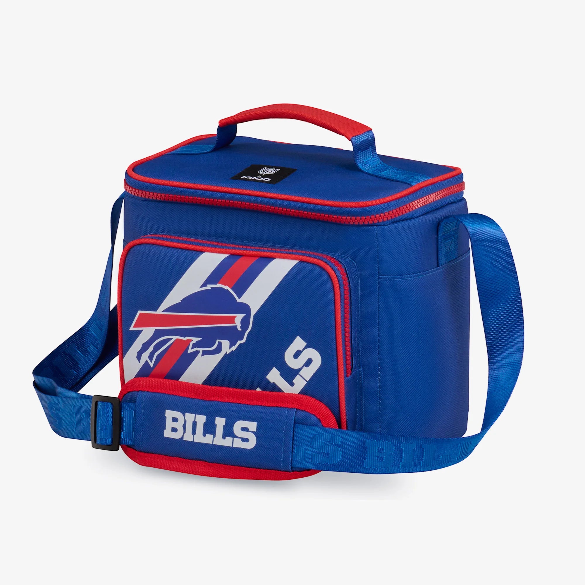 Igloo Portable Cooler Durable Cooler Buffalo Bills Square Lunch Cooler Bag - Image 2
