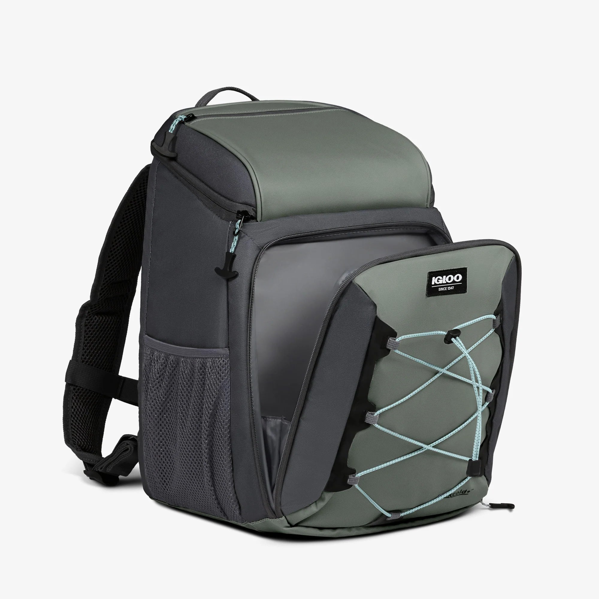 Igloo Insulated Cooler Durable Cooler MaxCold Voyager 30-Can Backpack - Image 4