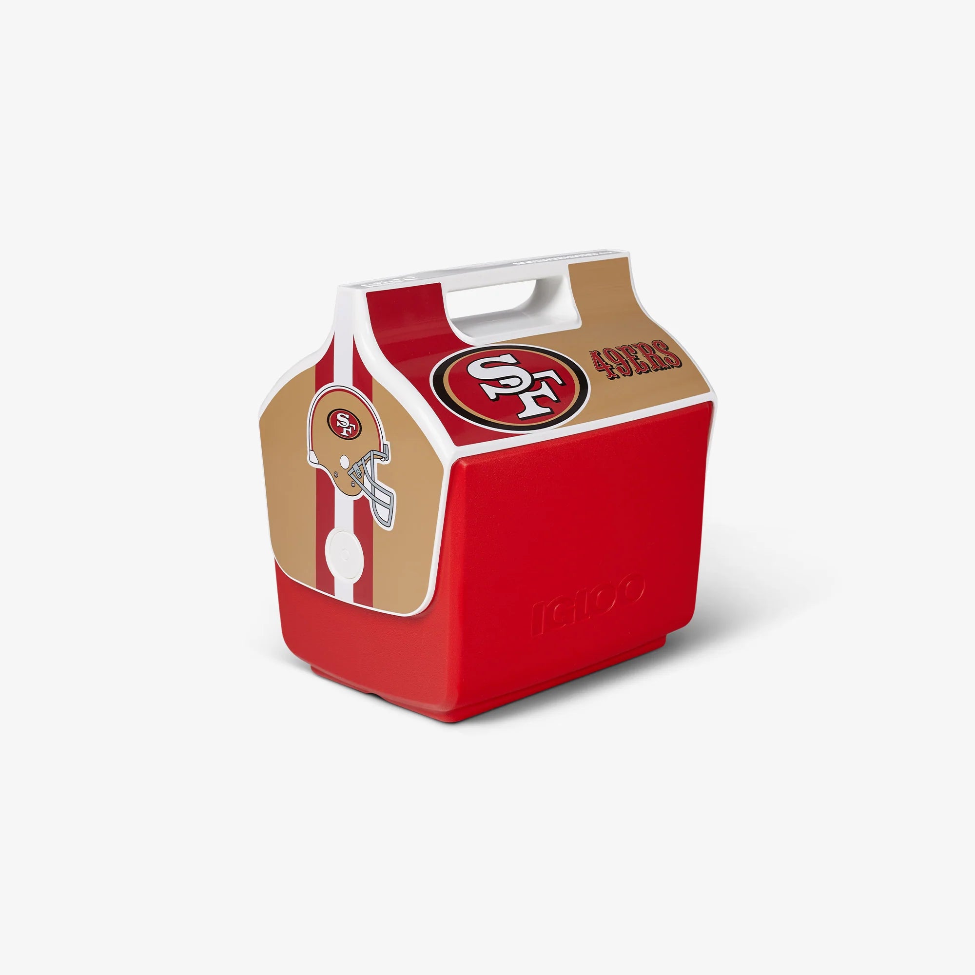 Igloo Personal Cooler Insulated Cooler Durable Cooler San Francisco 49ers Little Playmate 7 Qt Cooler - Image 4