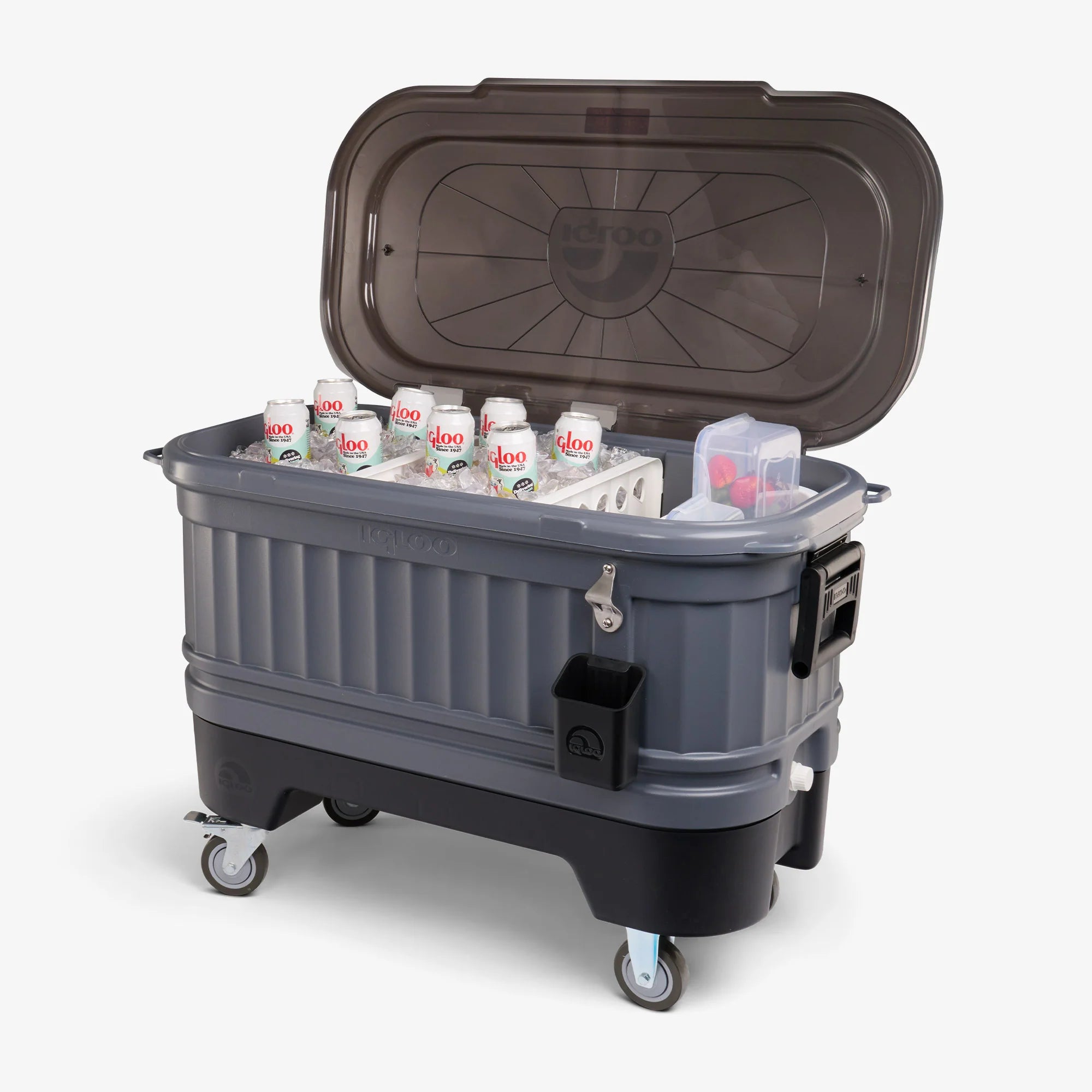 Igloo Large Cooler Insulated Cooler Durable Cooler Party Bar 125 Qt Cooler - Image 21