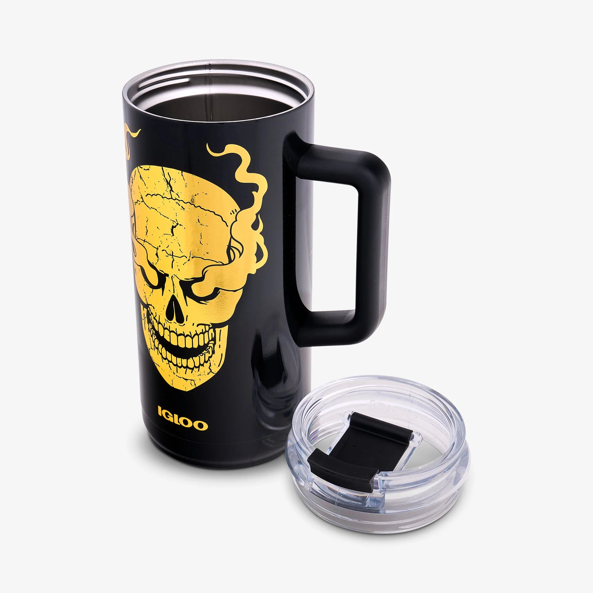 Igloo Insulated Cooler Durable Cooler WWE Flip'n'SipStone ColdFlip'n'Sip Steve Austin Smoking Skull 1L Beer Mug - Image 6