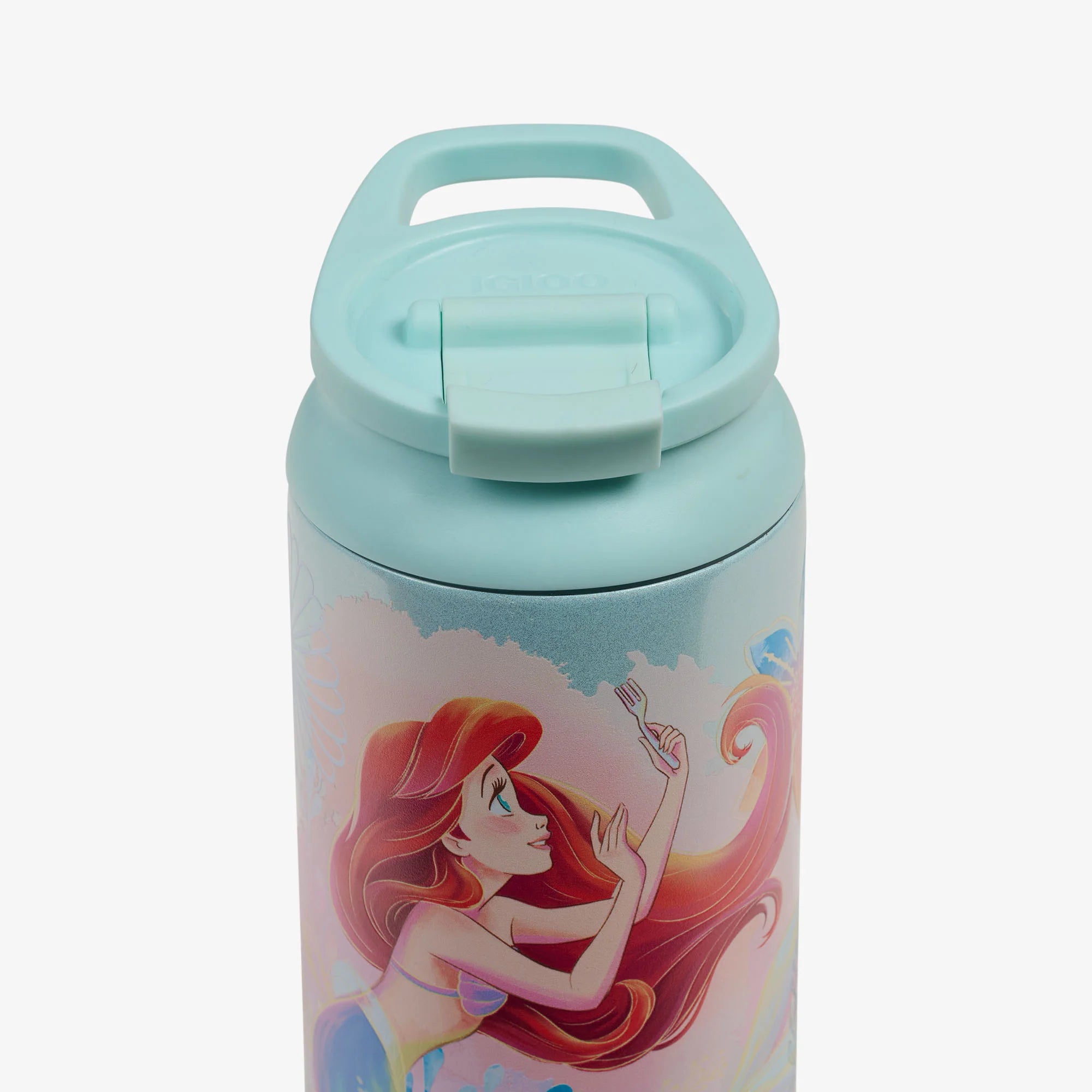 Igloo Travel Collectible Gift for Fans Cooler Disney The Little Mermaid 16 Oz Flip Flip'n'Sip Sip Tumbler - Image 4