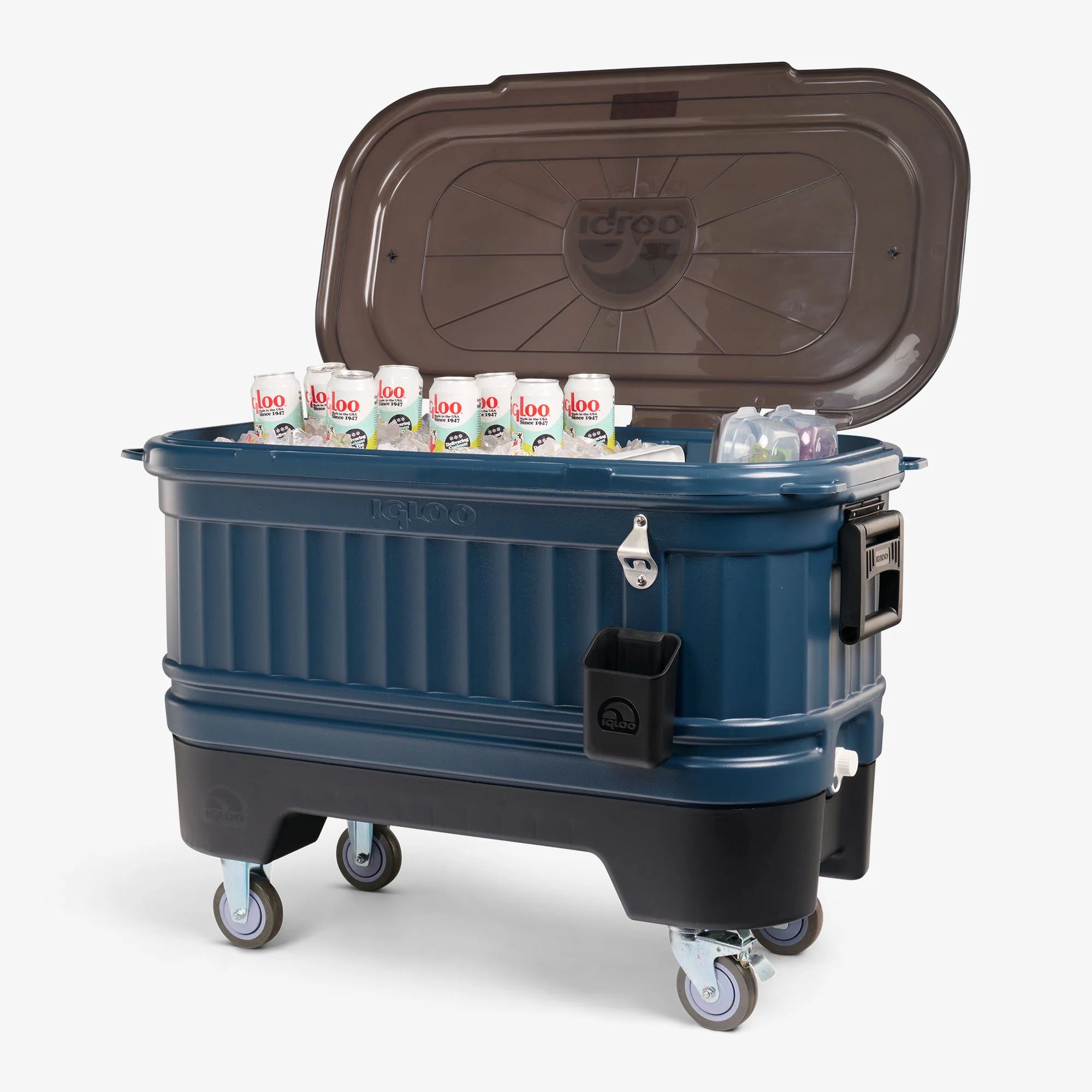 Igloo Large Cooler Insulated Cooler Durable Cooler Party Bar 125 Qt Cooler - Image 20