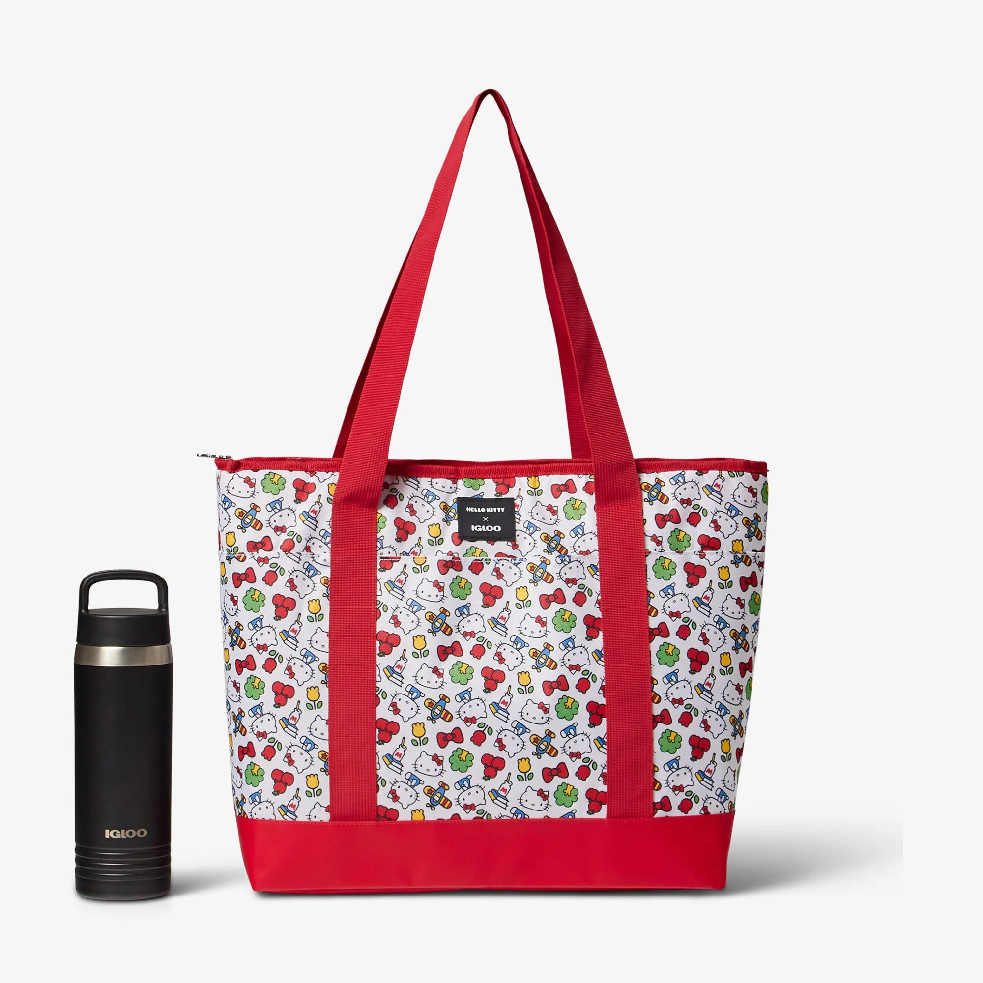 Igloo Insulated Cooler Durable Cooler Hello Kitty? Dual Compartment Tote Cooler Bag - Image 5